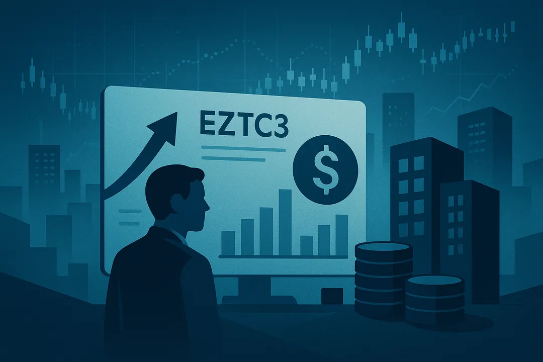 EZTC3 anuncia dividendos: R$0,10 por ação com data-com em 14/05/2026
