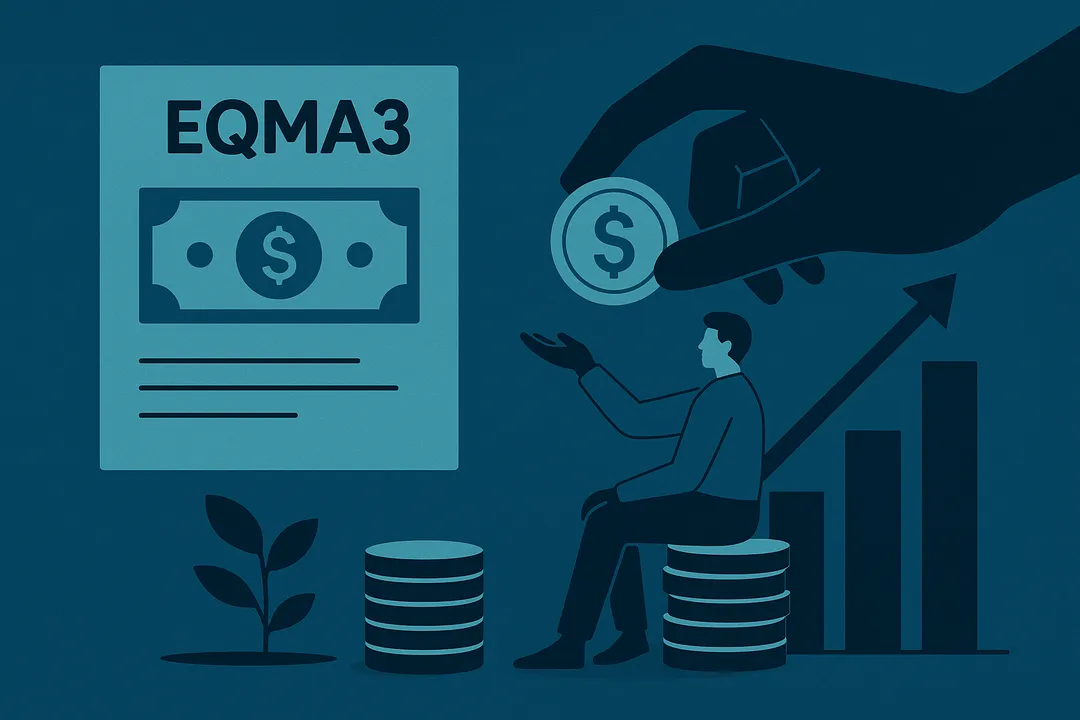 EQMA3 dividendos: R$0,83 por ação com pagamento em 22/06