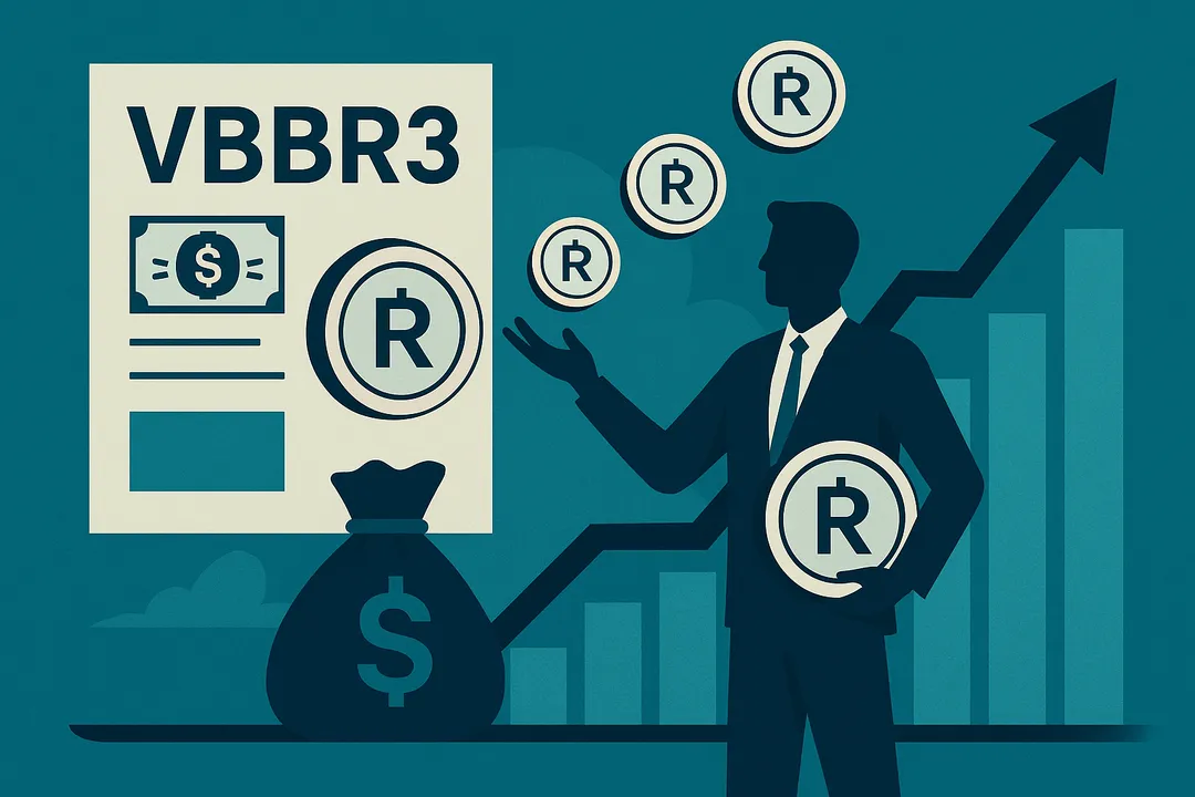 VBBR3: dividendos de R$0,47 com data-com em 22/06/2026